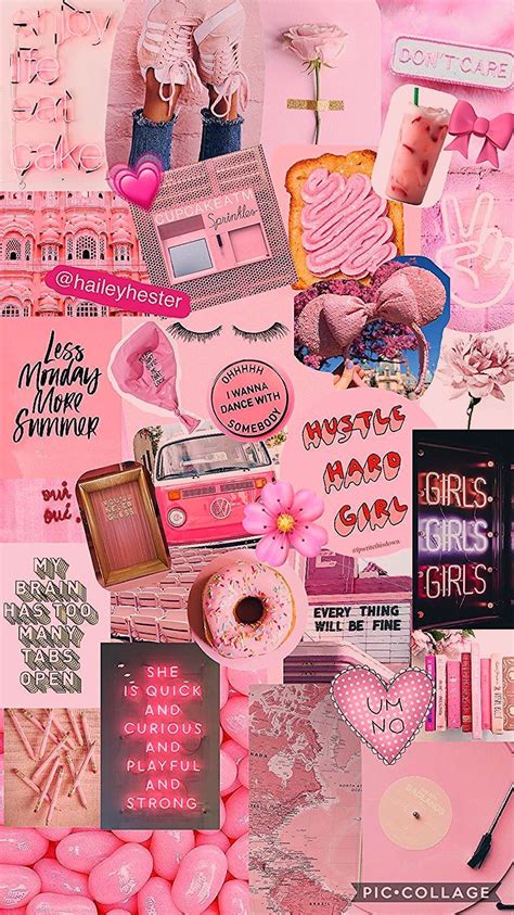 Girly Cute Wallpaper Iphone Vintage Pink Aesthetic Wallpaper - Download Free Mock-up