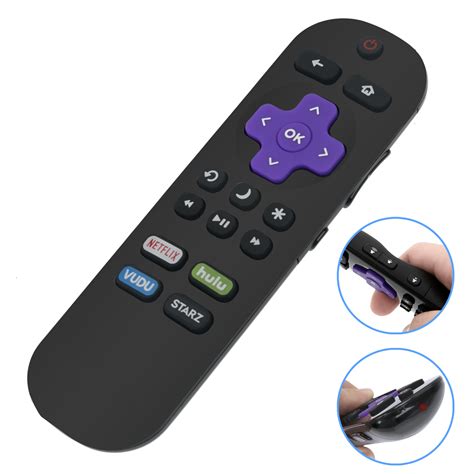 New Remote Control for Element Roku 4K ULTRA SMartTV E4SW5518RKU E4SW5017RKU 101018E0011 ...