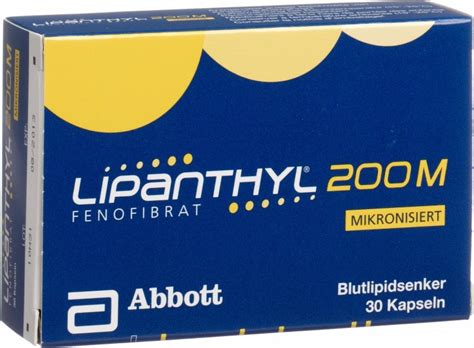 Lipanthyl 200 M Kapseln 200mg 30 Stück in der Adler Apotheke