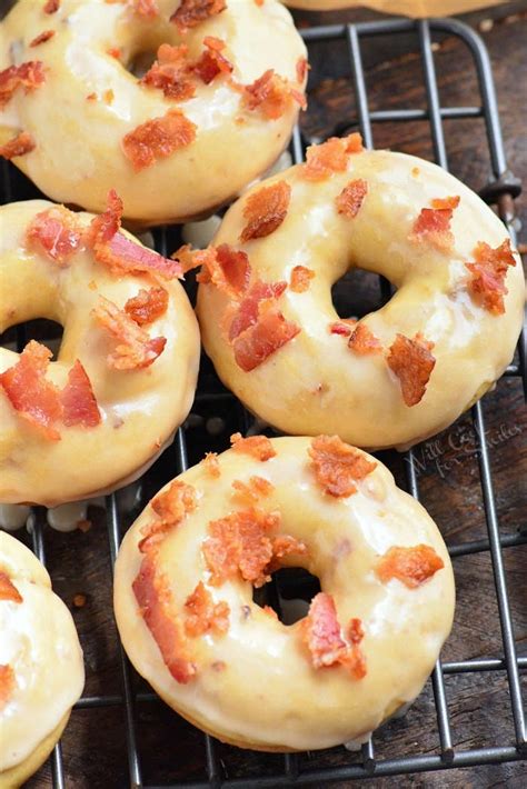 Maple Bacon Donut Recipe - Will Cook For Smiles