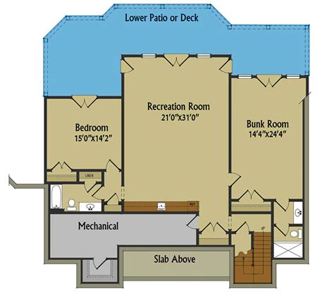 Mountain Home Plan with 2 Master Bedrooms - 92386MX | Architectural ...