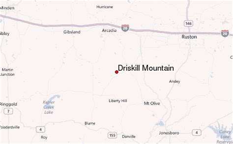 Driskill Mountain Mountain Information