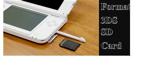 How to Reformat SD Card for Nintendo 3DS SD Card? - SFWare Blog