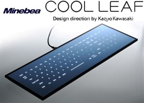 Amateur: Minebea Cool Leaf - Touch Screen Keyboard