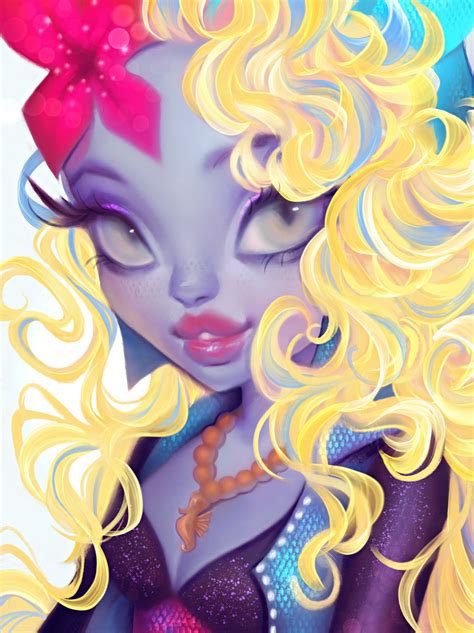 ArtStation - Monster High - Lagoona, Tricia Loren | Monster high art, Monster high dolls ...