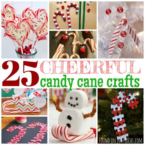 25 Cheerful Candy Cane Crafts For Kids