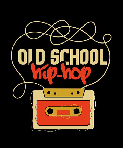 Retro Old School Hip Hop 80s 90s Graffiti Cassette Digital Art by ...