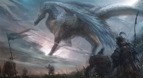 Wallpaper : fantasy art, artwork, dragon, mythology, screenshot, computer wallpaper, fictional ...