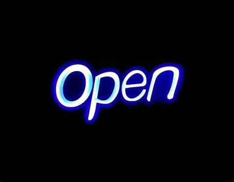 Buy Open LED Sign Online // Neonstation