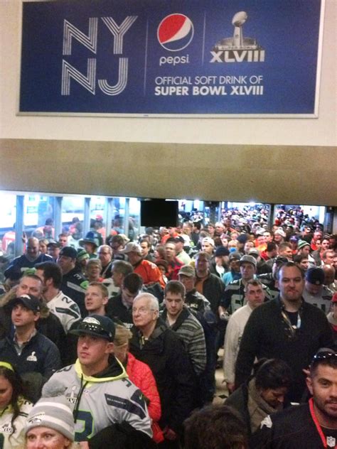 Jubilant fans fill MetLife stadium for Super Bowl