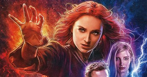 X-Men Concept Art Reveals Scary New Sophie Turner Dark Phoenix Look ...