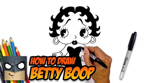 How To Draw Betty Boop Face