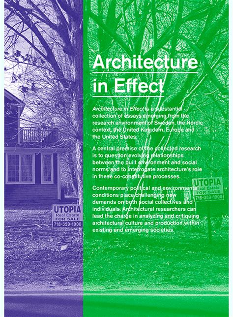 Architecture in Effect (Two volumes) – Actar Publishers