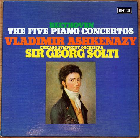 Beethoven • Les 5 concertos pour piano • The five piano concertos ...