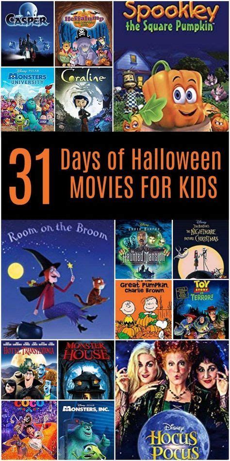 31 Days of the Best Halloween Movies for Kids