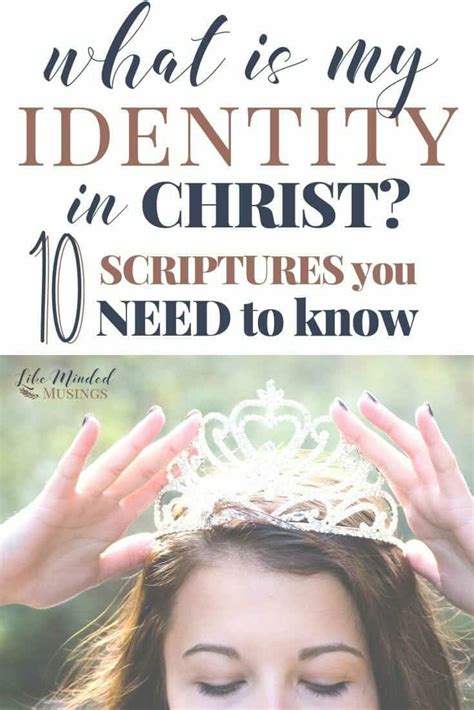 What is My Identity in Christ? 10 Bible Verses You Need to Know! - Like ...