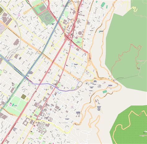 File:Bogota location map - Downtown.png