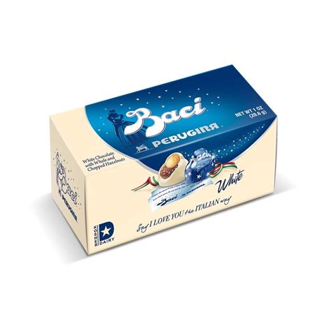 Perugina Italian Baci, White, 1 Oz - Walmart.com