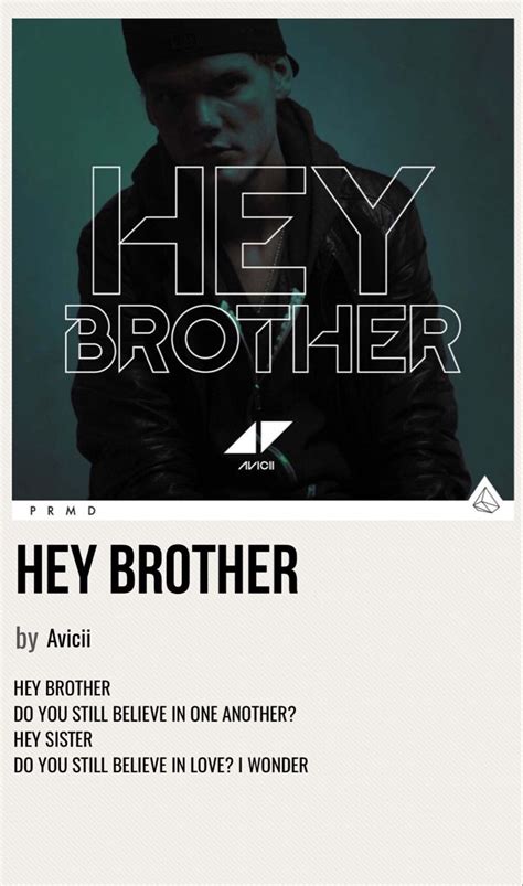 hey brother | Hey brother, Avicii hey brother, Avicii