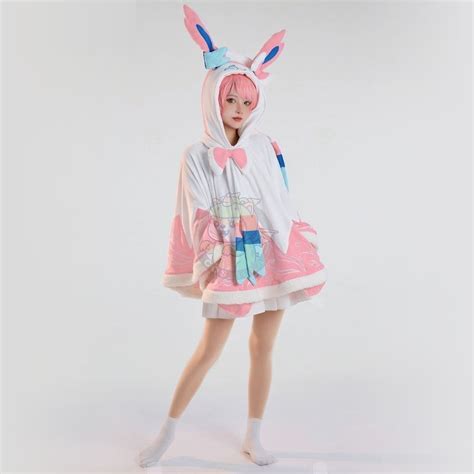 Anime Sylveon Cosplay Cloak Sylveon Cosplay Costume - Etsy