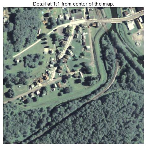 Aerial Photography Map of Cherry Tree, PA Pennsylvania