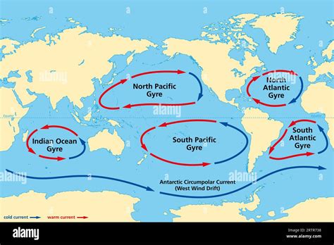 Indian Ocean Currents Map