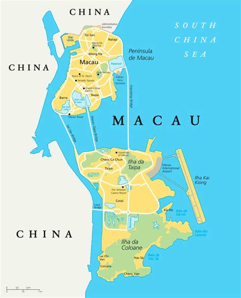 Macau Map | Infoplease