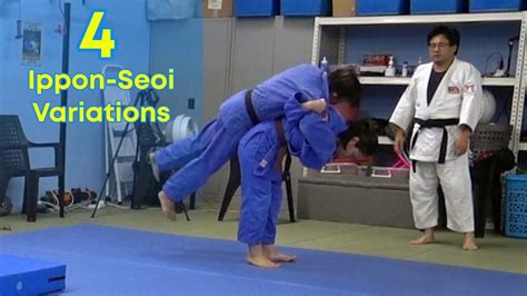 4 Ippon Seoi Nage Variations - YouTube