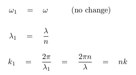 Angular Frequency Wavelength Equation - Tessshebaylo