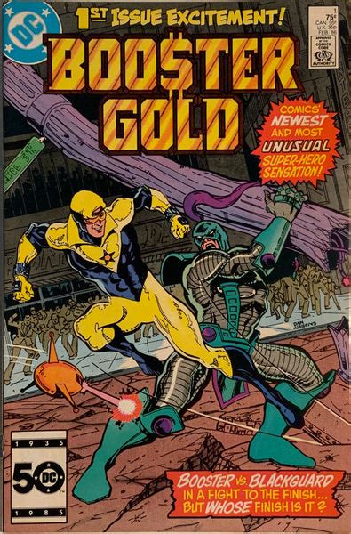 BOOSTER GOLD (1986-1988) #1 FIRST APPEARANCE OF BOOSTER GOLD – Comics ...