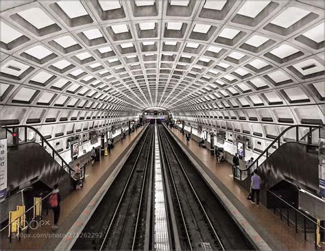 Metro Station "Dupont Circle" by HerbertAFranke | Metro station, Dupont circle, Washington metro