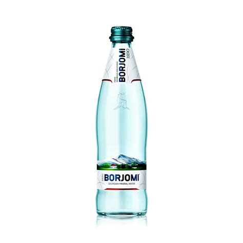 Borjomi Sparkling Georgian Mineral Water 500ml (Glass Bottle) | TAMADA