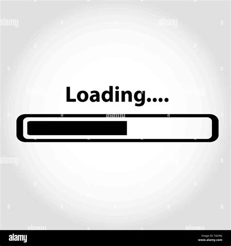 Loading vector icon. Loading style sign for mobile concept and web design. Downloading symbol ...