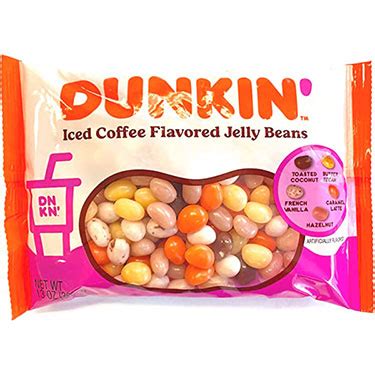 Dunkin Donuts Iced Coffee Jelly Beans 12oz Bag - GrabOurNuts.com