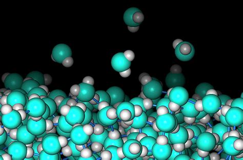 Molecular Structure Of Water Vapour Photograph by Clive Freeman/biosym ...