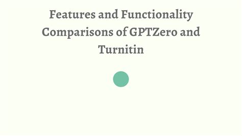 GPTZero Vs Turnitin AI Detector: How Does GPTZero Compare To Turnitin?