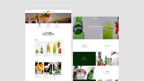 PERRIER.COM on Behance