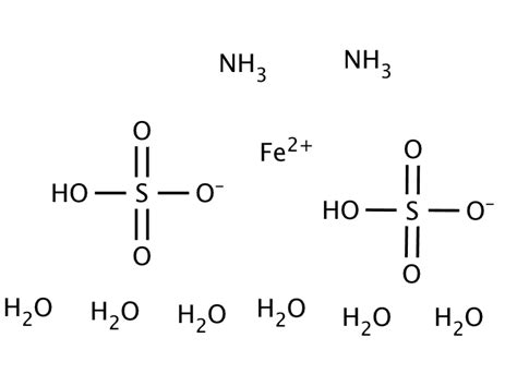 Purchase Ammonium iron (II) sulfate hexahydrate [7783-85-9] online ...