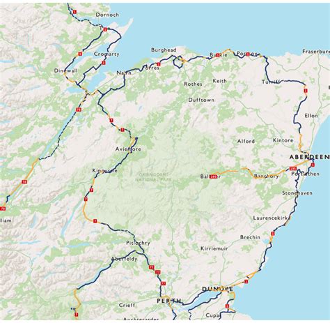 National Cycle Network routes in North and North East Scotland - Sustrans.org.uk