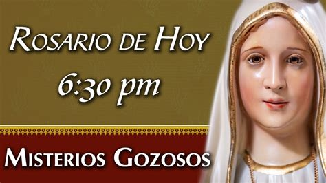 Rosario de hoy 13/7/2020 6:30 pm - YouTube