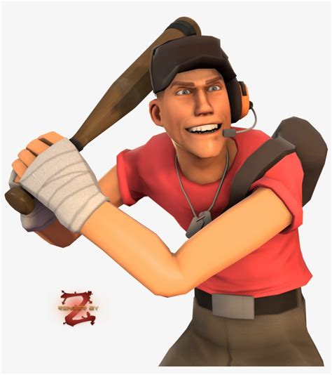 759869915 Preview Scout - Tf2 Scout With Bat PNG Image | Transparent PNG Free Download on SeekPNG