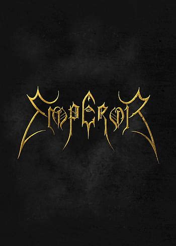 Emperor Logo Photo Logoemperorjpg Metal Band Logos