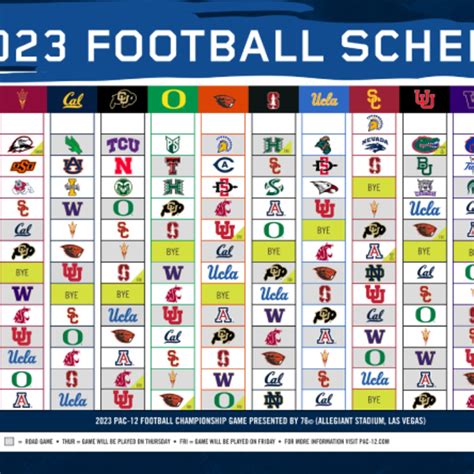 Pac-12 Football: What to Know About the 2023 Schedule