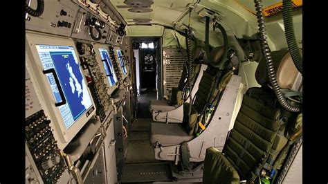 The 3 crew workstations on an E-2D Hawkeye AWACS plane [1100x619] : WarplanePorn