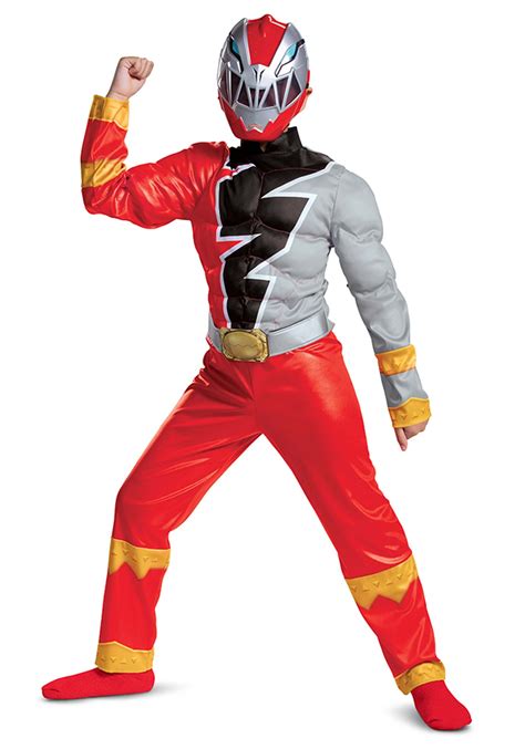 Power Rangers Dino Fury Red Ranger Kid's Costume