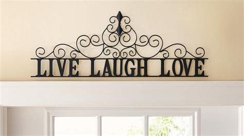 Live Love Laugh Metal Wall Decor | Wall Art Ideas