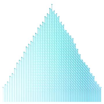 Light Blue Arrow Graph Paper Isolated, Paper, Light Blue, Graph PNG Transparent Image and ...