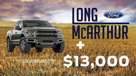 Black Friday Sale at Long McArthur Ford - YouTube