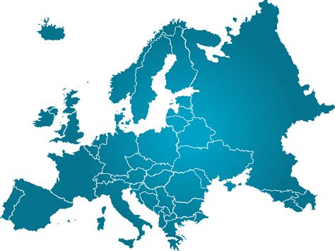 Europe Map transparent PNG - StickPNG