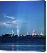 Cedar Point Amusement Park Lightning Storm Sandusky Ohio - Original Edit v1 by Dave Morgan